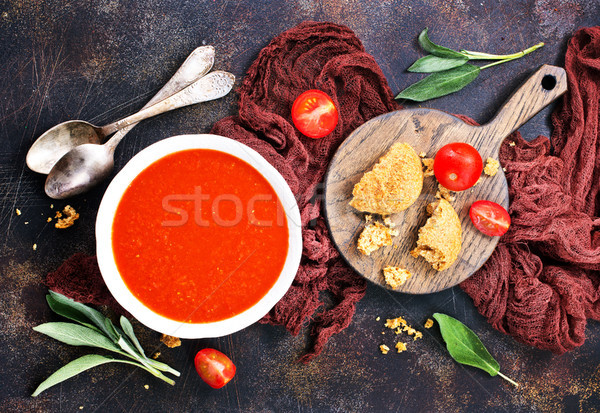 tomato soup Stock photo © tycoon