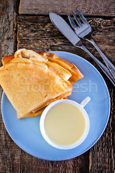 pancakes Stock photo © tycoon