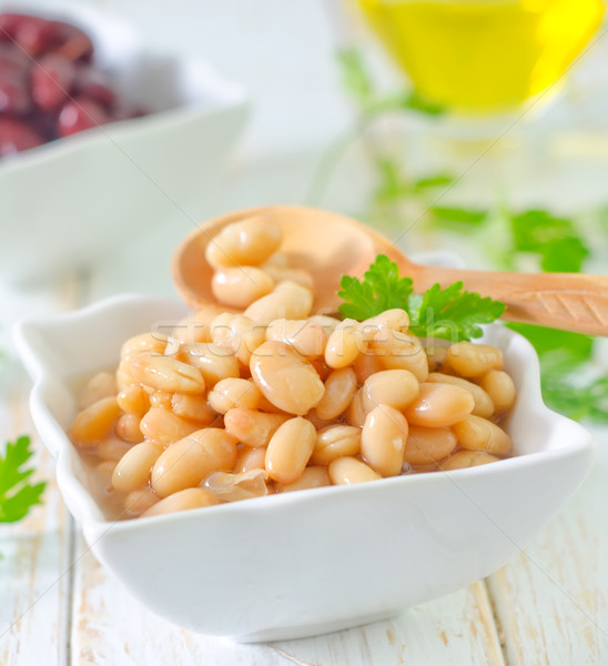 white bean Stock photo © tycoon