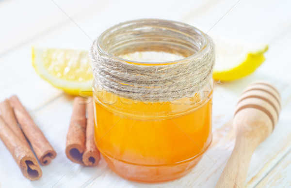 honey,cinnamon,and lemon Stock photo © tycoon