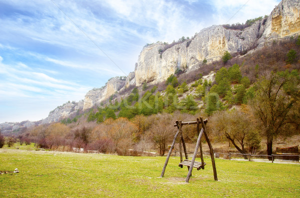 mountain in Crimea Stock photo © tycoon