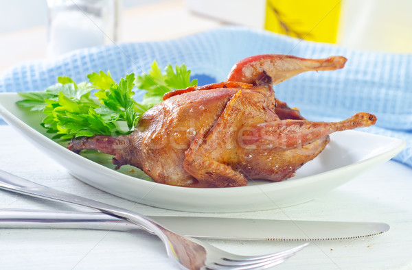 Foto stock: Comida · restaurante · verde · ouro · faca