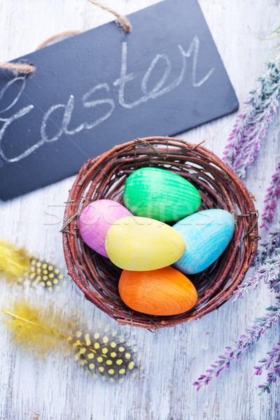 decorative painted Easter eggs Stock photo © tycoon