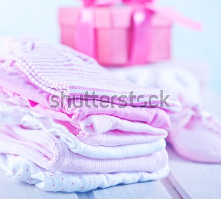 Baby kleding lichaam ruimte weefsel schone Stockfoto © tycoon