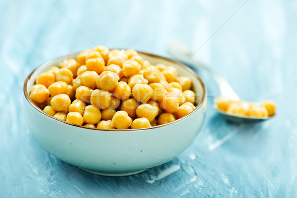 boiled chickpeas Stock photo © tycoon