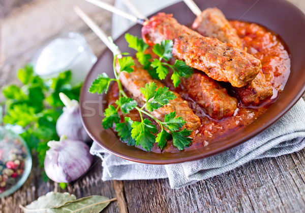 Ljulja-kebab Stock photo © tycoon
