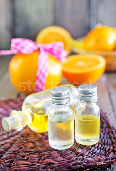 Aroma olio bottiglia tavola corpo salute Foto d'archivio © tycoon