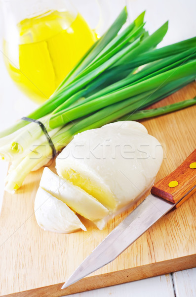 Fraîches mozzarella alimentaire groupe fromages [[stock_photo]] © tycoon