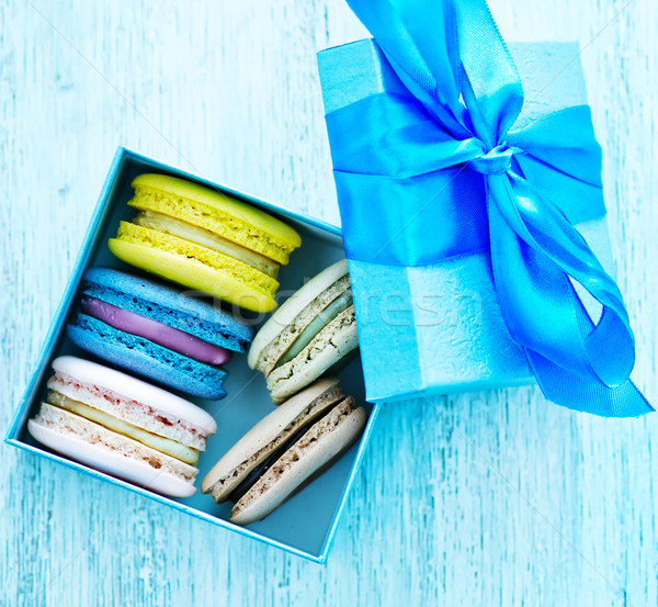 macaroons Stock photo © tycoon