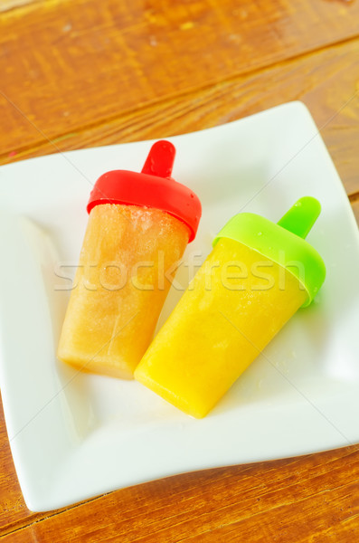 ice cream pops Stock photo © tycoon