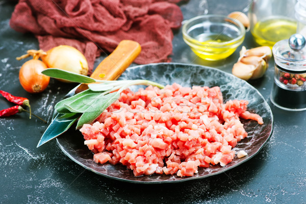 minced meat Stock photo © tycoon