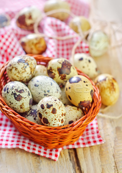 quail eggs Stock photo © tycoon