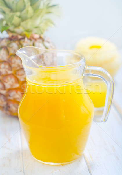 pineapple juice Stock photo © tycoon