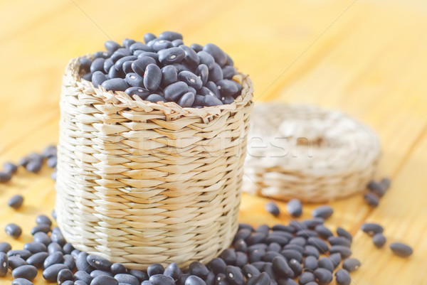 black beans Stock photo © tycoon