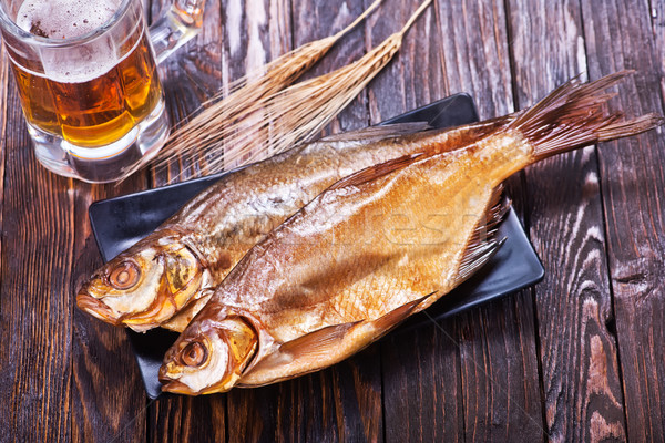 smoked fish Stock photo © tycoon