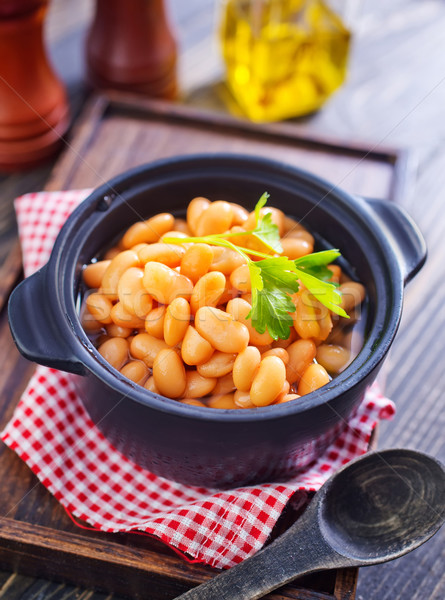 white beans Stock photo © tycoon