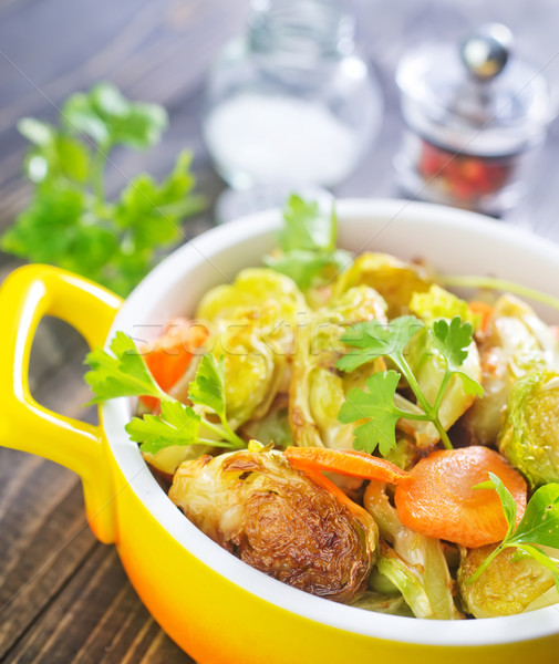 baked vegetables Stock photo © tycoon