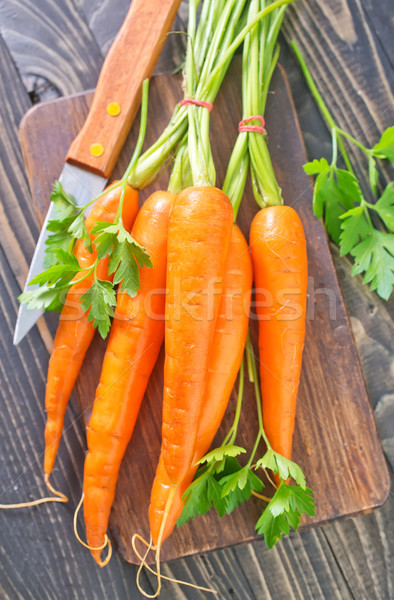 Stock photo: carrot