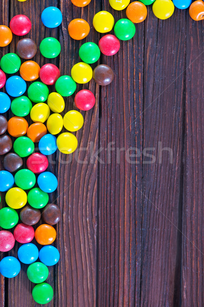 color chocolate candy  Stock photo © tycoon