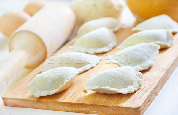 ingredients for dough and dumpling Stock photo © tycoon