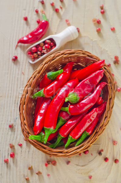 chili Stock photo © tycoon