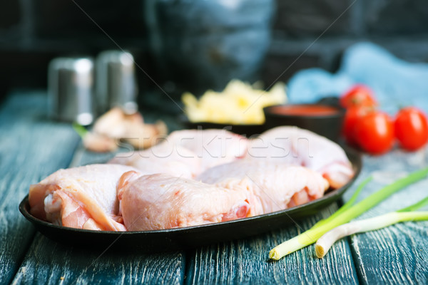 raw chicken meat Stock photo © tycoon