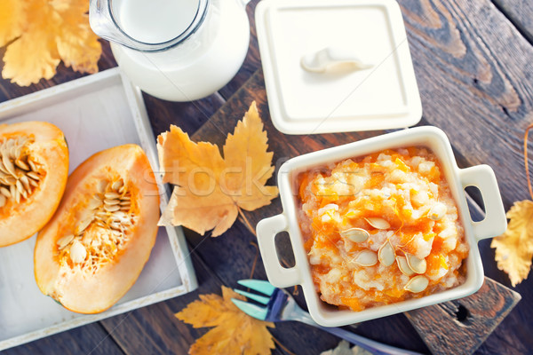 pumpkin porridge Stock photo © tycoon