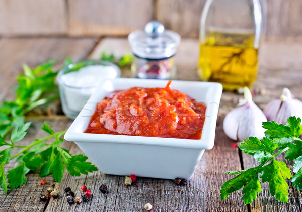 tomato sauce Stock photo © tycoon