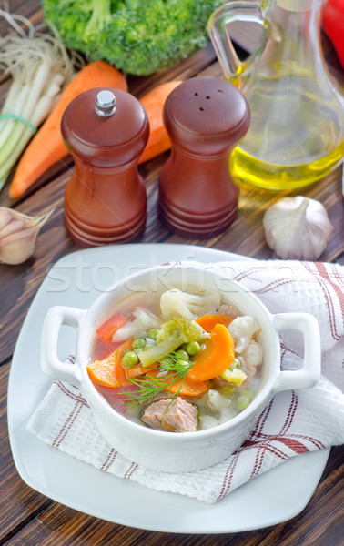 fresh soup Stock photo © tycoon