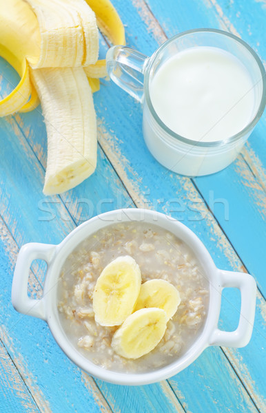 Owies bananów żywności tle kukurydza Zdjęcia stock © tycoon
