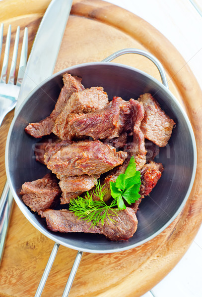 fried meat Stock photo © tycoon