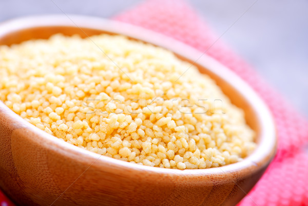 raw  couscous Stock photo © tycoon