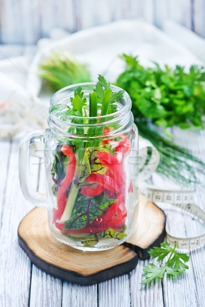 fresh vegetable salad Stock photo © tycoon