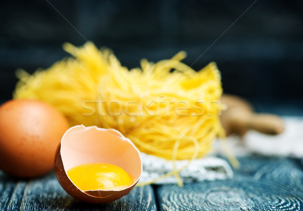 Stock photo: noodles