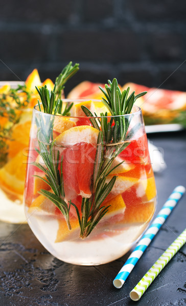Drink with citrus Stock photo © tycoon
