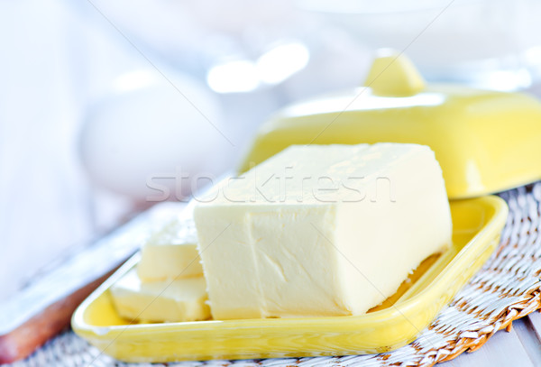 [[stock_photo]]: Ingrédients · blanche · table · bois · gâteau · boire