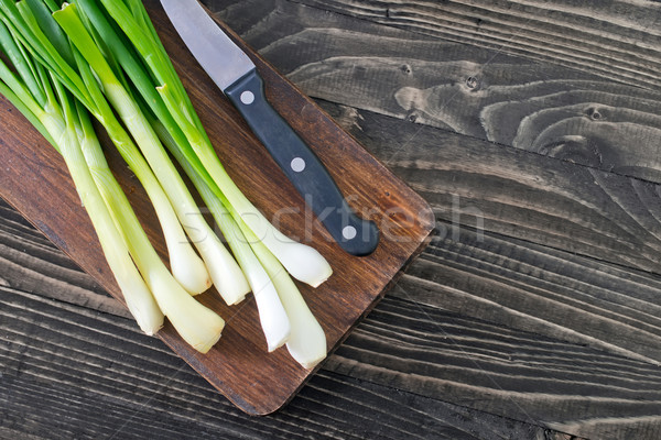 green onion Stock photo © tycoon