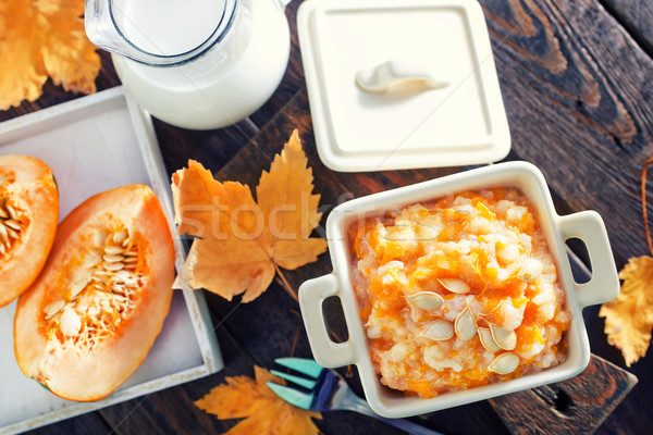 pumpkin porridge Stock photo © tycoon