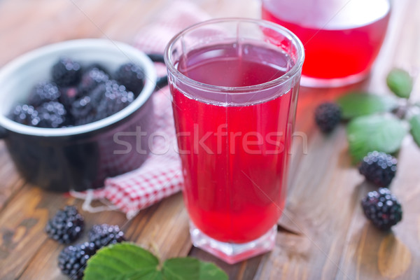 blackberry juice Stock photo © tycoon