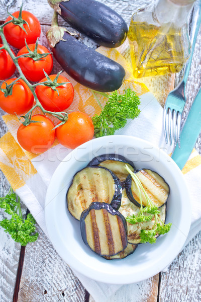 fried eggplant Stock photo © tycoon