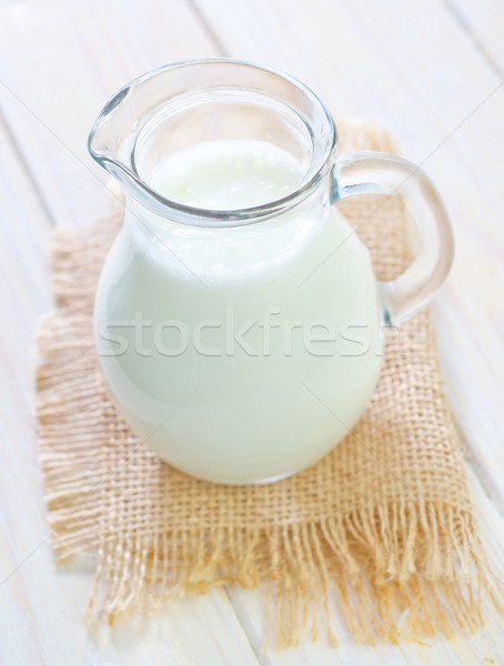 milk in jug Stock photo © tycoon