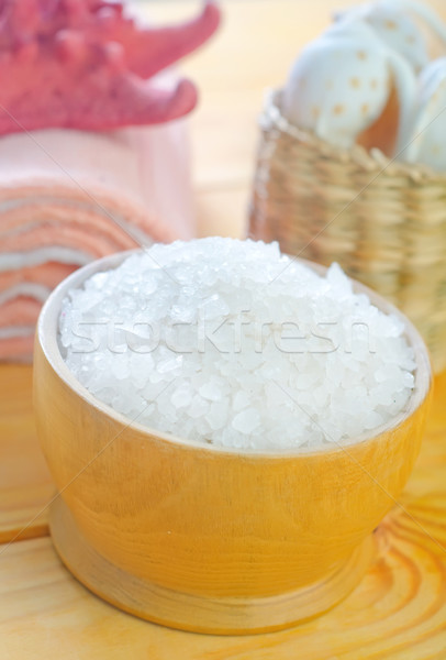 Stock photo: sea salt