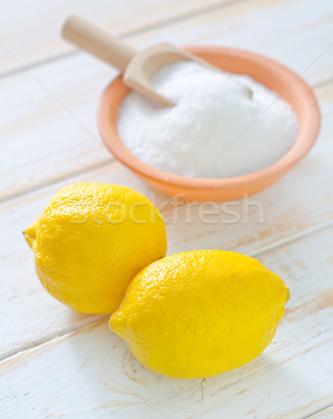 Сток-фото: кислота · лимоны · продовольствие · зима · белый · химии