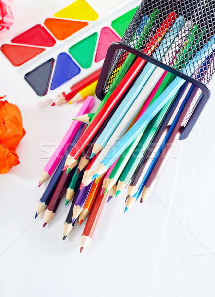 color pencil Stock photo © tycoon