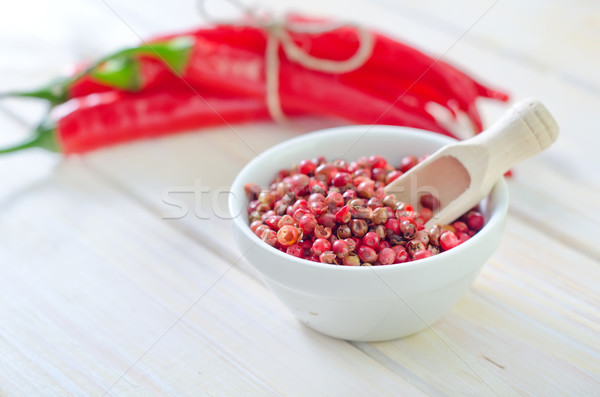 Chile alimentos fondo medicina grupo color Foto stock © tycoon