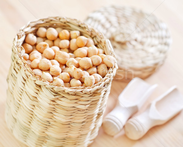 Stock photo: chickpeas