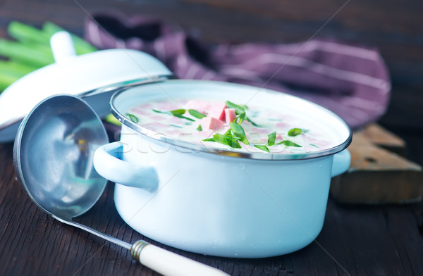 cold soup Stock photo © tycoon