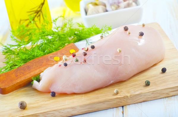 chicken fillet Stock photo © tycoon