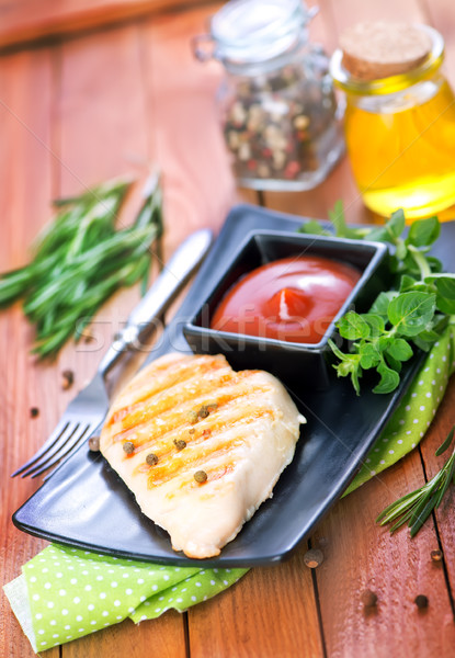 fried chicken Stock photo © tycoon