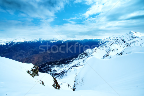 Stock photo: mountains